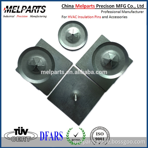 1-5/8' insulation weld cupped pins